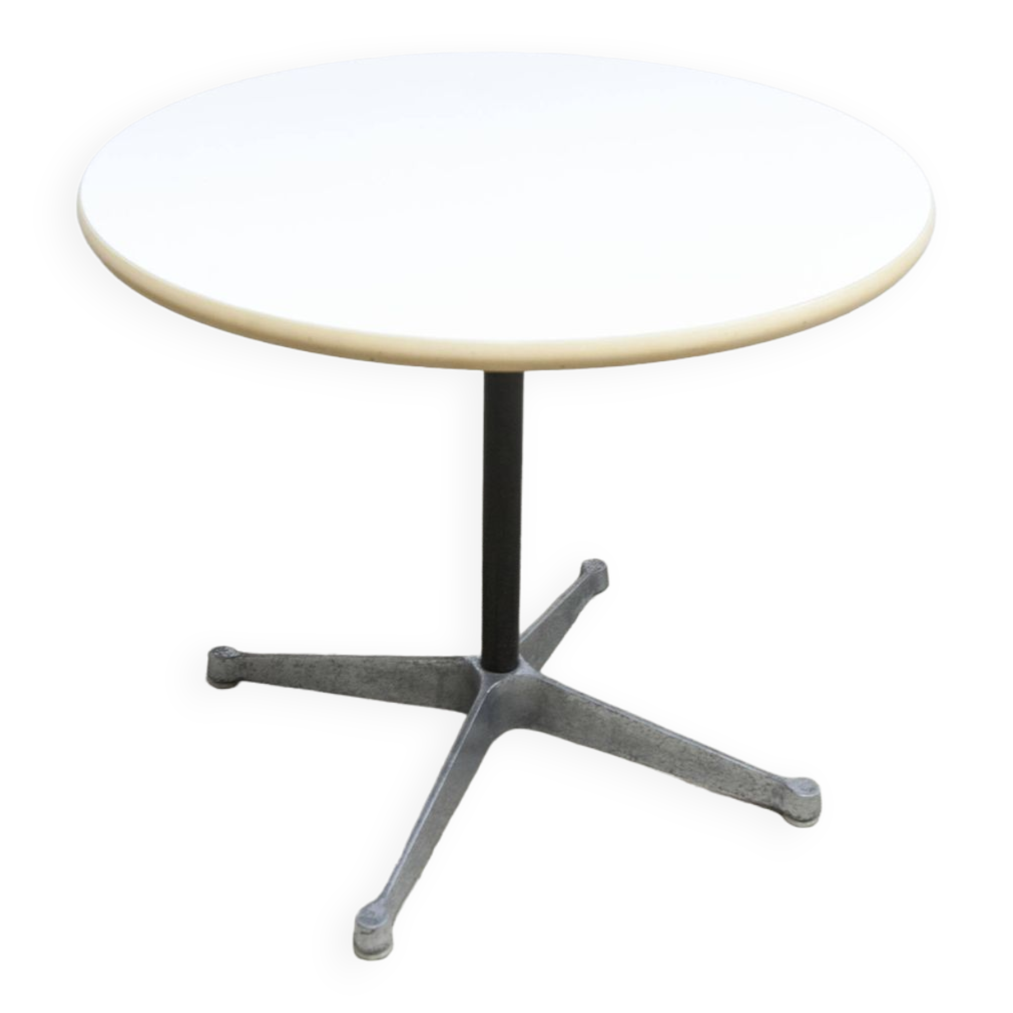 Table a café vintage par Charles et Ray Eames pour Hermann Miller; Suisse 1960 H 65cm