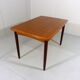 Table à manger extensible en teck danois, années 1960