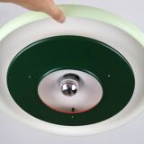 Lampe à suspension Amazing Fog & Morup 50 cm Large - modèle Optima vert menthe - conçue par Hans Due pour Fo