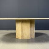 Vintage marble dining table, 1970s