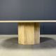 Vintage marble dining table, 1970s