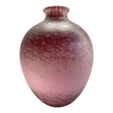 Marmoreal vase by André Delatte Nancy France
