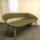 Bench woven plastic sofa