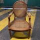 Louis 16 style cane child's armchair