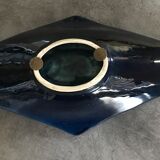 Cut ceramic centerpiece by vallauris fat lava sea foam 55 cm