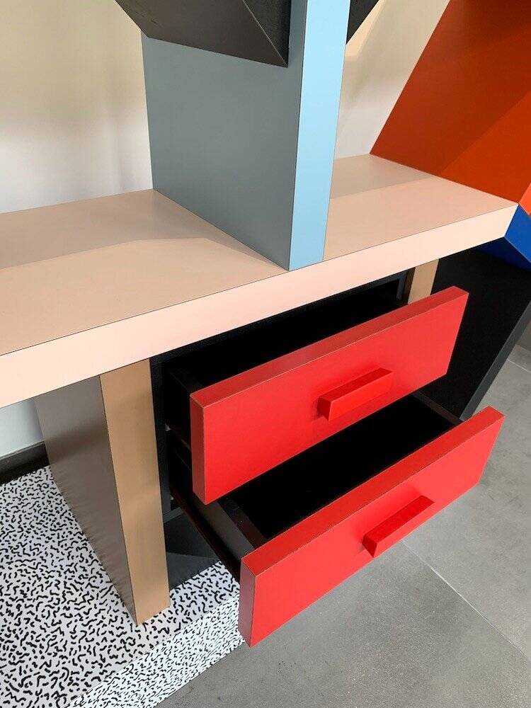 Ettore Sottsass - Carlton Library, Memphis Milano edition