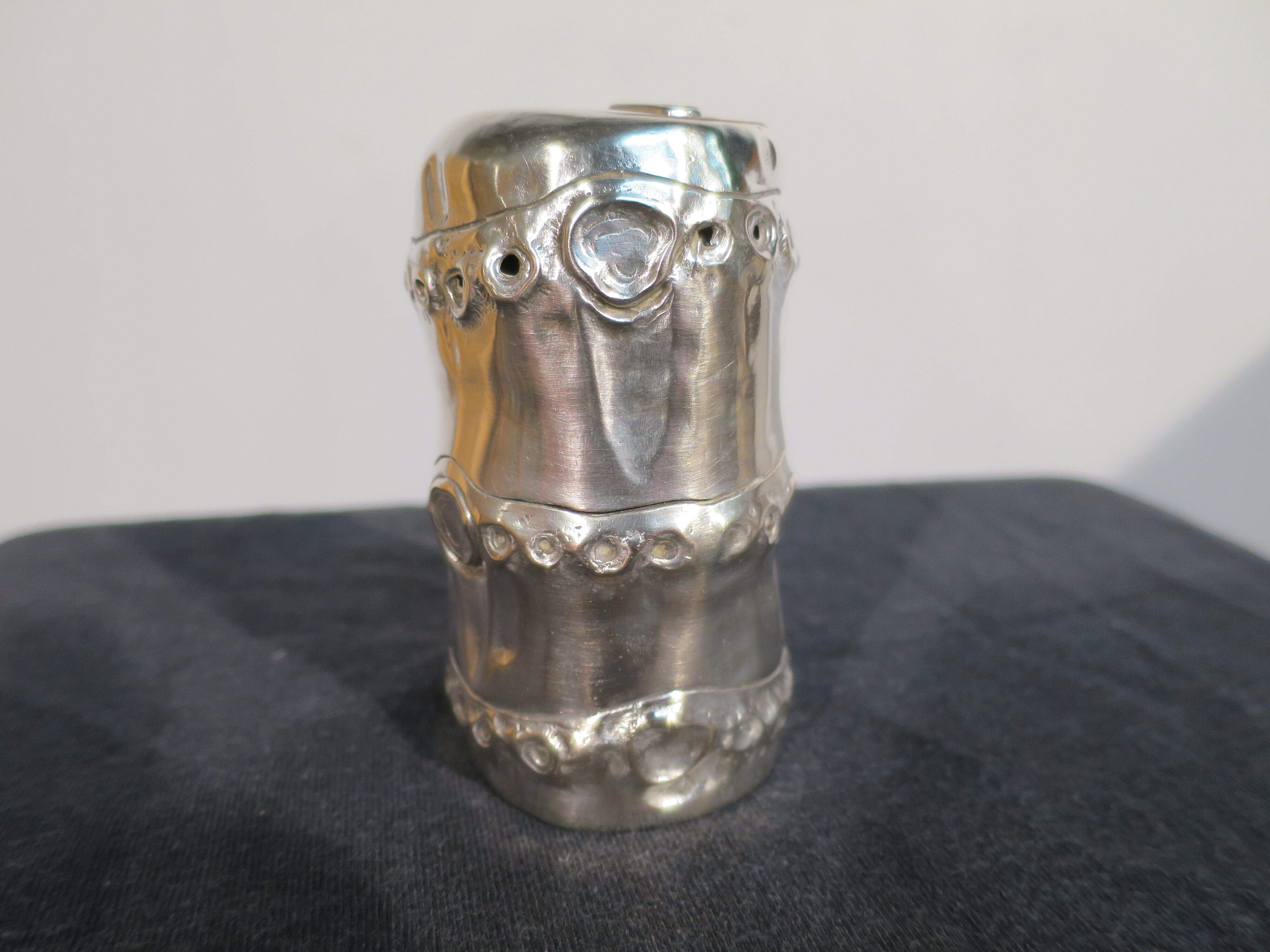 Silver Hermes lighter "Bambou"