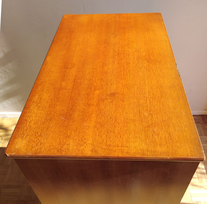 Commode haute à 6 tiroirs - teck - 1960