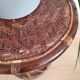 Vintage rattan stool