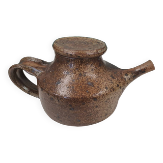 Pyrite stoneware teapot from Puisaye Charles Gaudry
