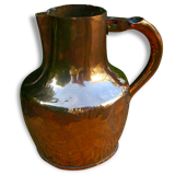 Pichet de cuivre ancien décoratif