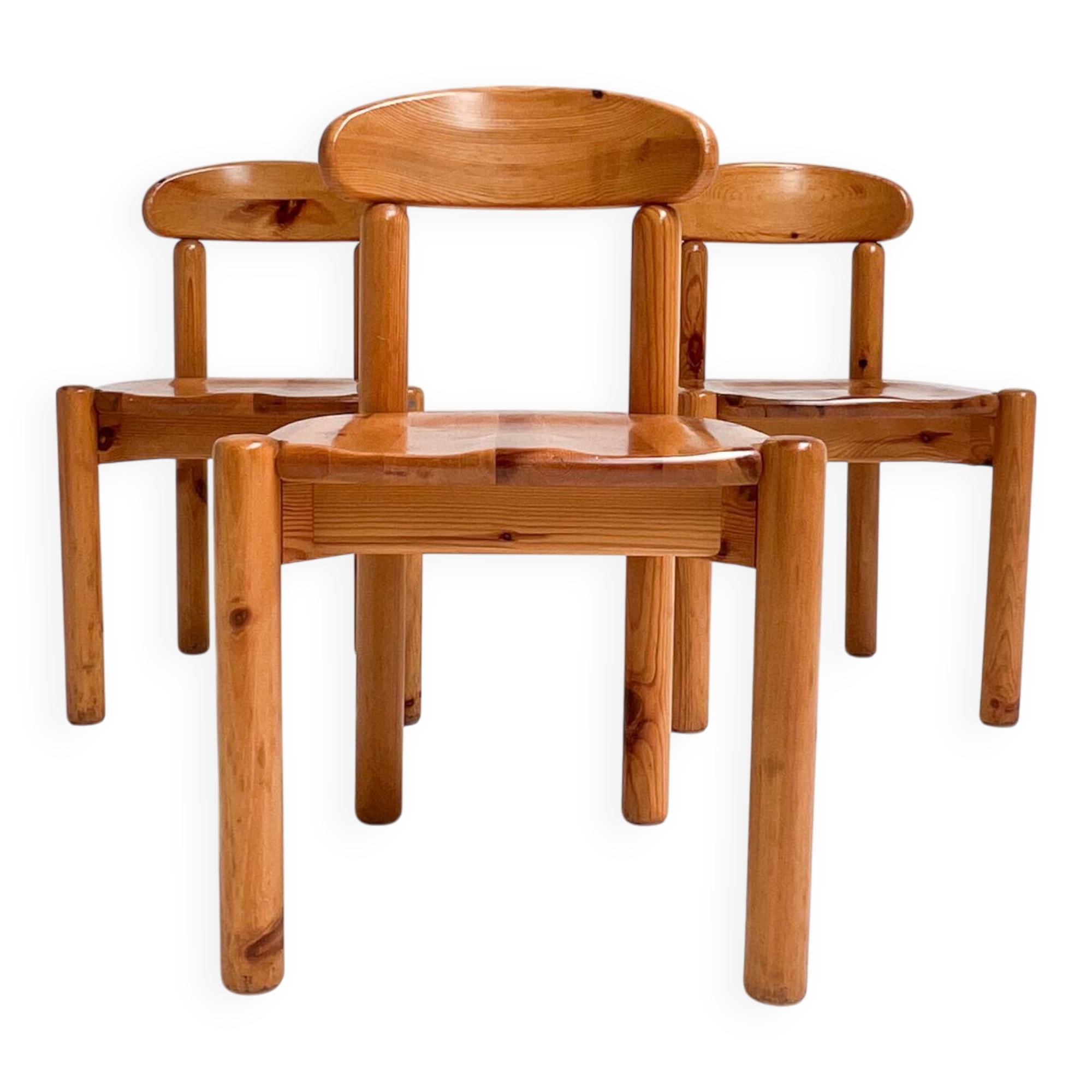 Set of 3 chairs by Rainer Daumiller for Hirtshals Sawmill, 1970s