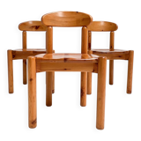 Set of 3 chairs by Rainer Daumiller for Hirtshals Sawmill, 1970s