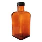 Bouteille pharmacie ancienne ambrée
