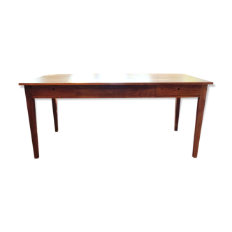Farm table with 2 drawers