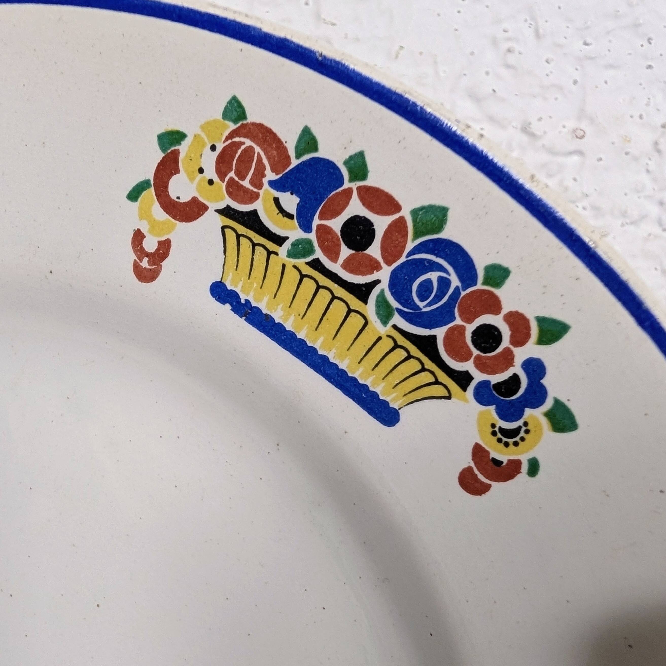 Moulin des Loups & Hamage pedestal plate