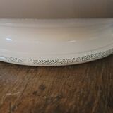 Sarreguemines iron earth salad bowl