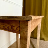 Renovated wooden side table or small desk