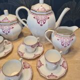 Art Nouveau café service Limoges BRP Bernardaud and Raynaud