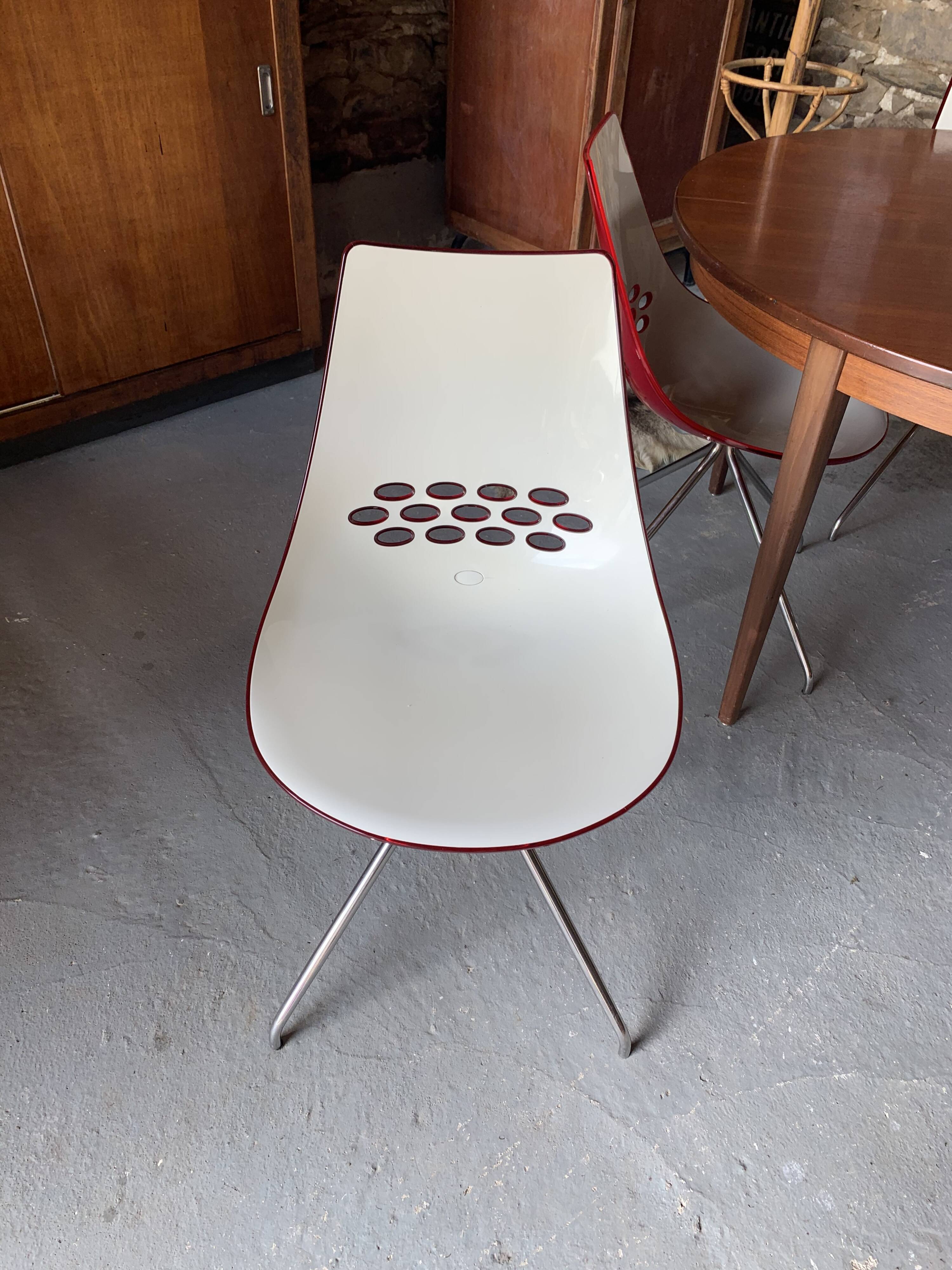 4 Archirivolto Jam chairs for Calligaris - 2000