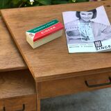 Vintage desk feet compass