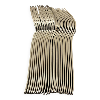 Silver-plated metal cutlery by François Frionnet