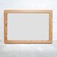 Vintage pine mirror