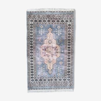 Oriental carpet pakistan grey-blue 160cm x 91cm