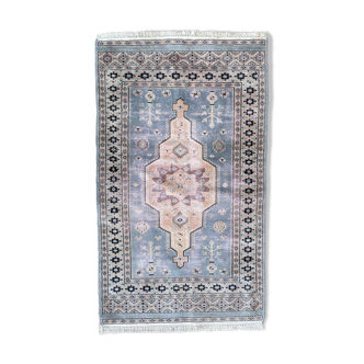 Oriental carpet pakistan grey-blue 160cm x 91cm