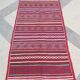 Traditional handmade red carpet   100x190cm