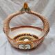 Henriot Quimper fruit bowl, duck or swans