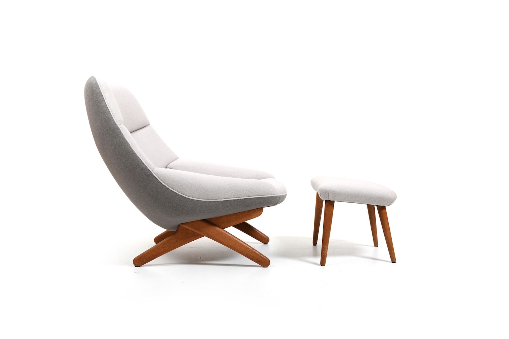 Fauteuil modèle 'ML91' de Illum Wikkelsø, années 1950