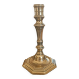 Louis XIV period gilt bronze candlestick