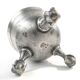 Neoclassical salt cellar, silver-plated brass, Norblin, Poland, 19th century