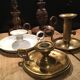 Brass candlestick