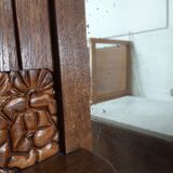 Vintage art deco cabinet with mirror