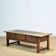 Table basse en chêne, vers 1820