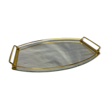 Art deco gilded tray