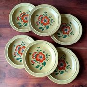 6 K&G Luneville French ceramic soup plates, Ø 22.8 cm