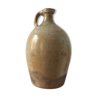 Vase, vintage ceramic jug gres