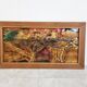 Vintage copper painting by Germain Rotsaert, 1960s