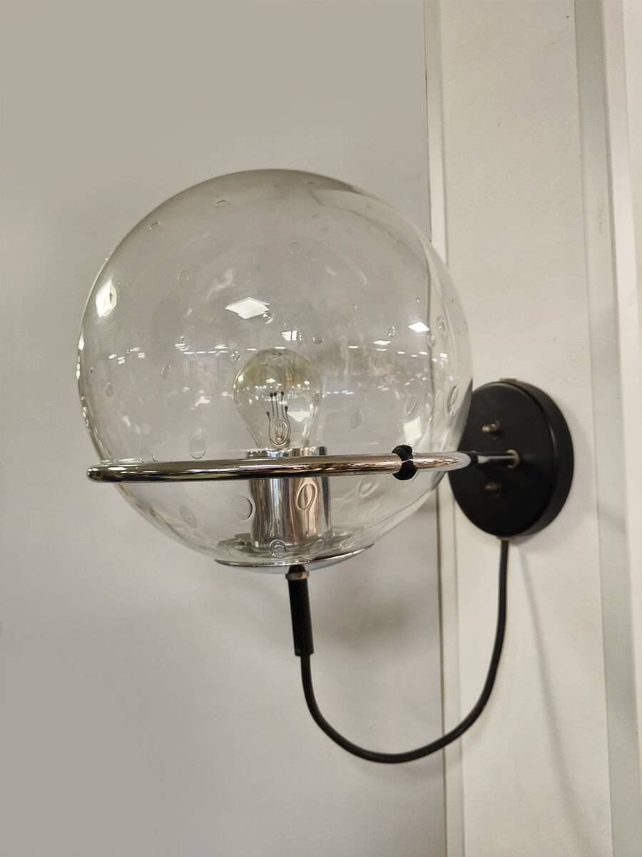 Vintage raindrop wall lamp globe teardrop