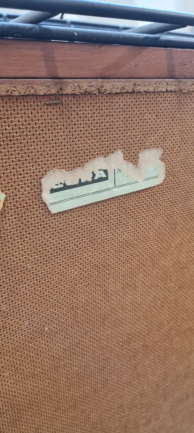 Scandinavian wall string shelf