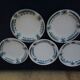 5 small plates in Quimper Keraluc earthenware diam 16 cm