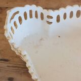 Planter, openwork basket in English ceramic