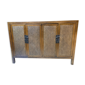 buffet en tressage bambou