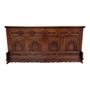 coffre baroque en bois