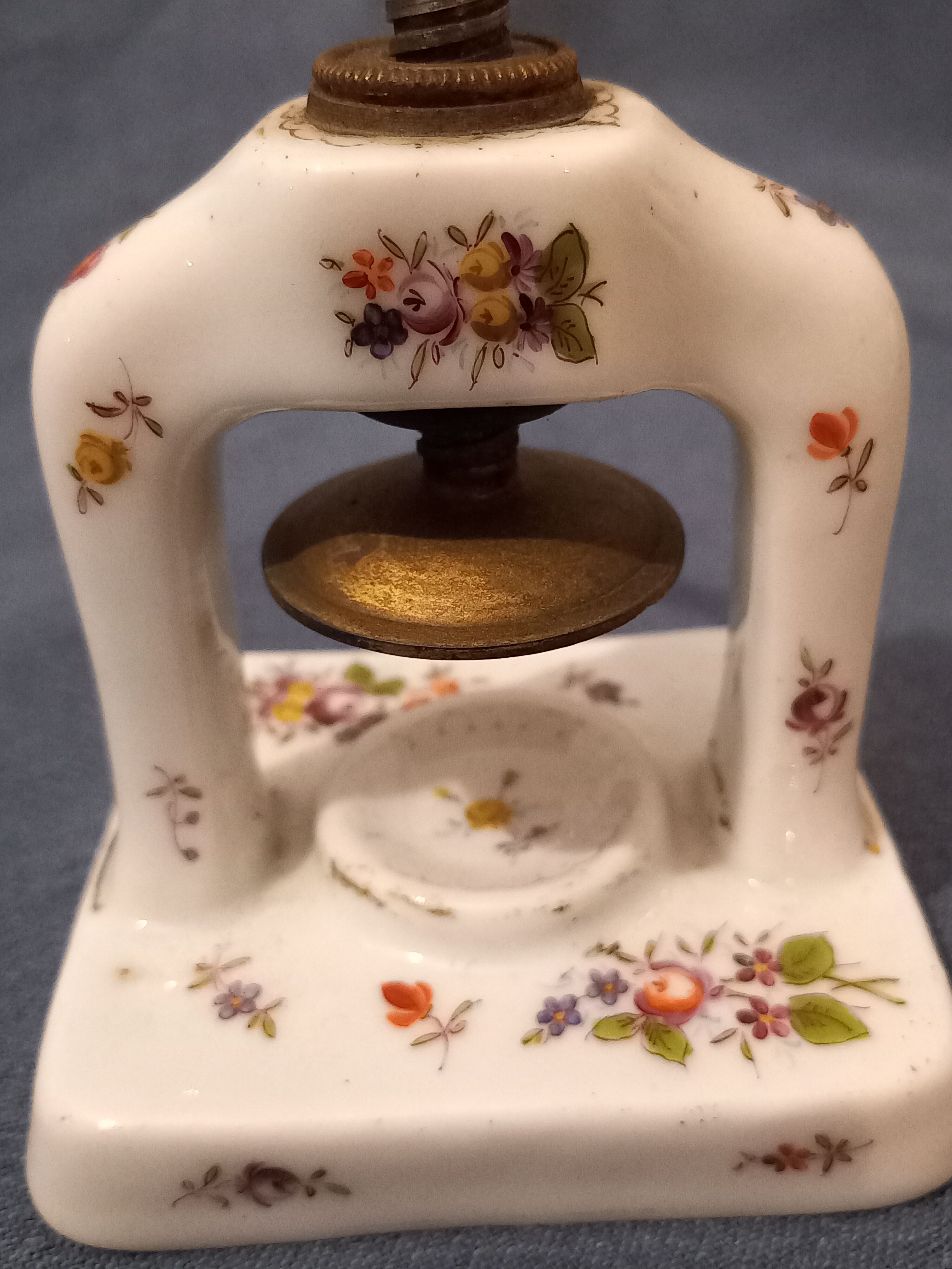 Antique and rare porcelain nutcracker