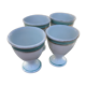 Set of 4 vintage ceramic cockroaches