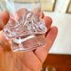 Lot de 8 verres à eau Daum modèle Sorcy